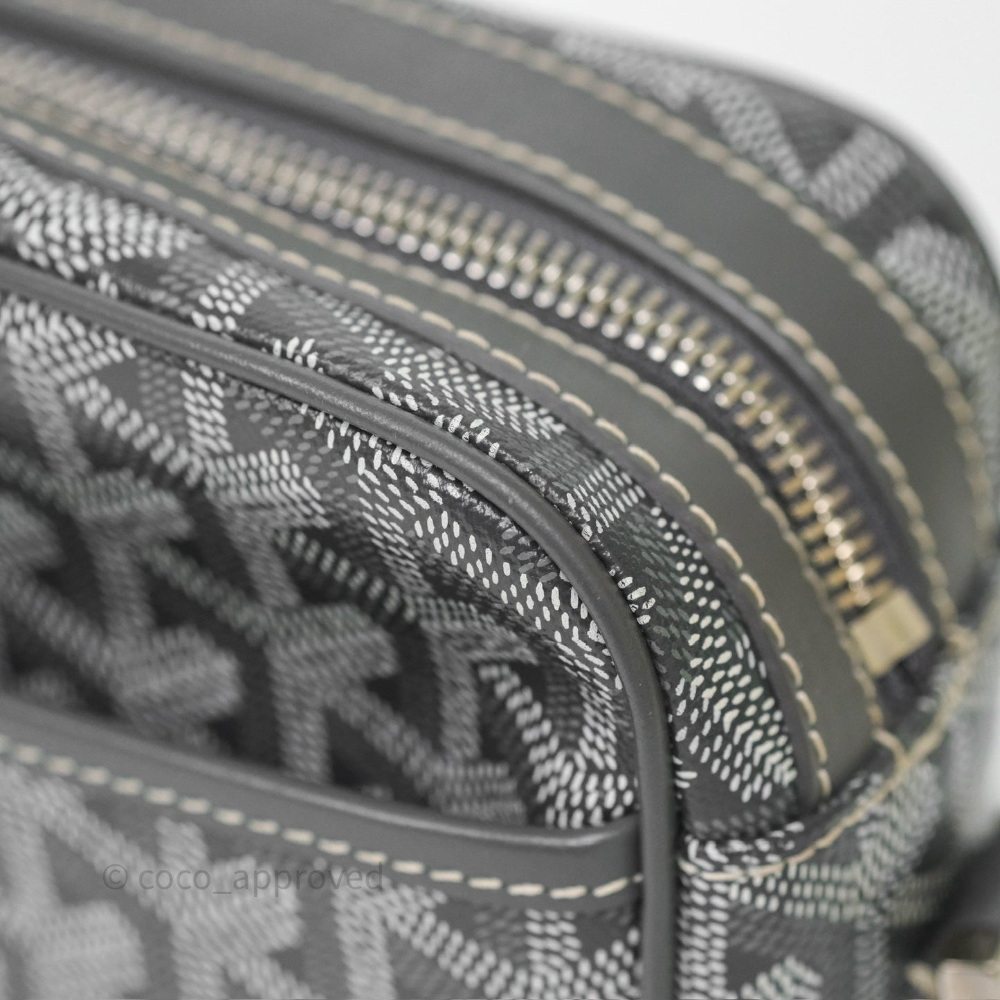 Goyard Cap-Vert PM Bag Grey Goyardine