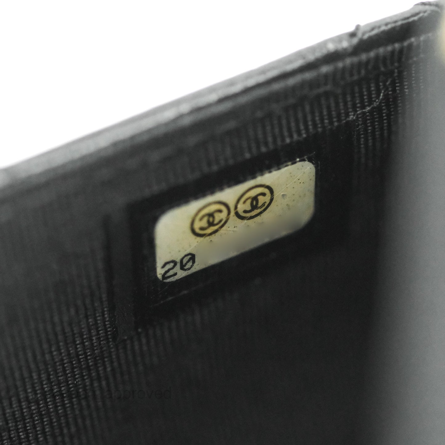 Chanel Quilted Reissue WOC Black Glazed Crumpled Calfskin Aged Gold Hardware