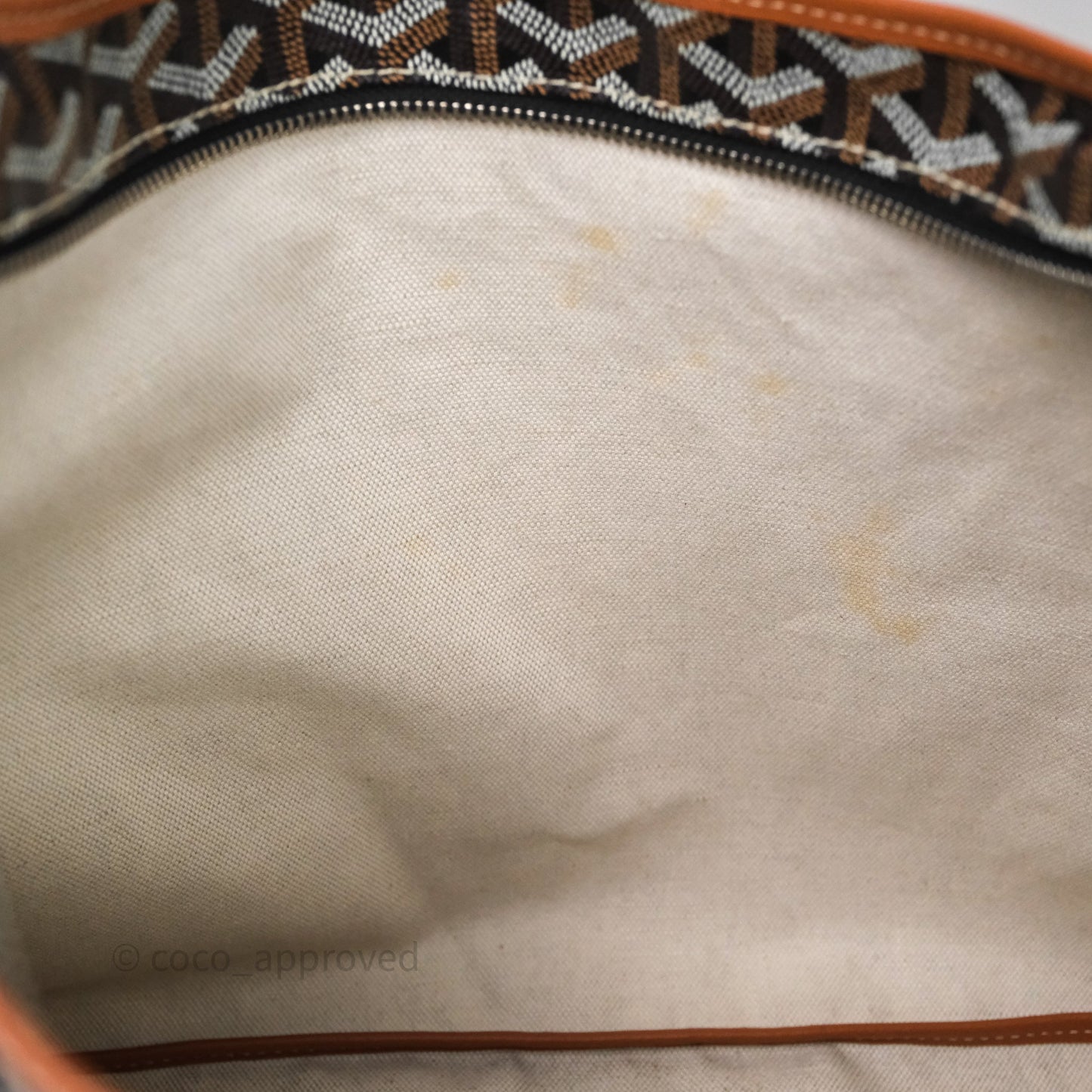 Goyard Bohème Hobo Bag Black & Tan