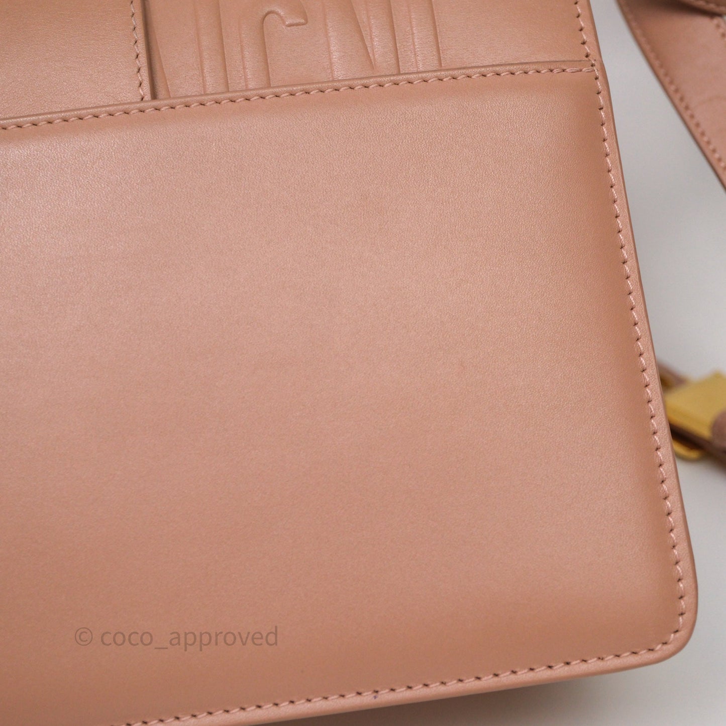Christian Dior Small 30 Montaigne Bag Pink Calfskin Gold Hardware