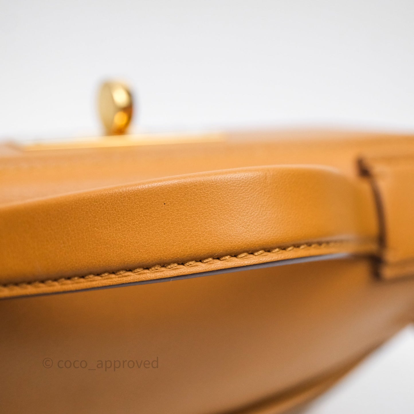 Hermès 24/24 21 Mini Caramel/Sesame/Rouge Sellier Gold Hardware