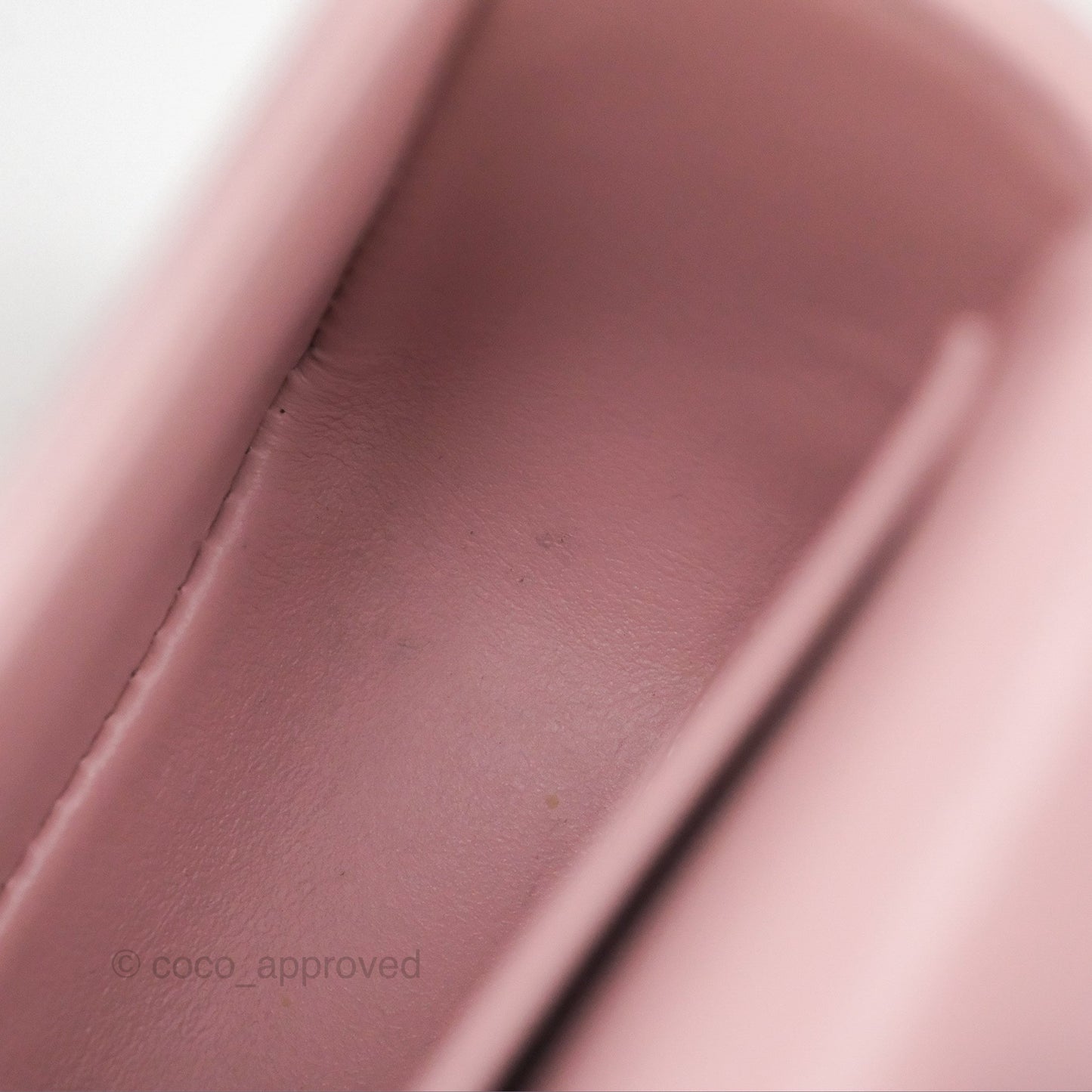 Celine Mini Triomphe Shiny Calfskin Pink