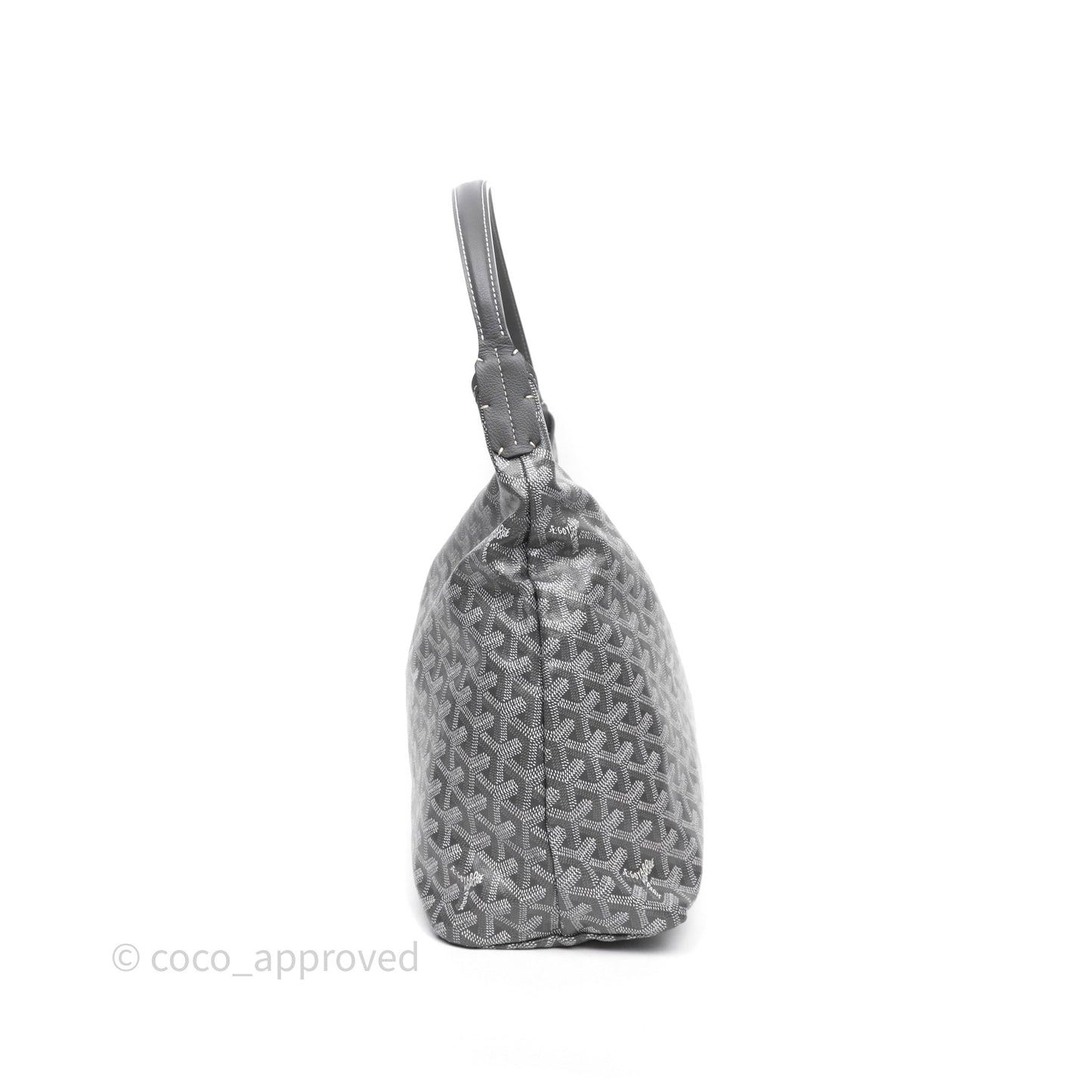 Goyard Bohème Hobo Bag Grey Goyardine Canvas