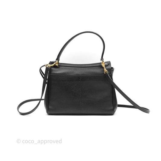 Balenciaga Rodeo Mini in Black Smooth Calfskin Gold Hardware