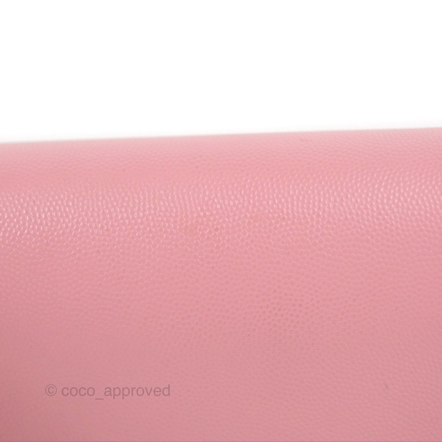 Saint Laurent Medium Classic Monogram Kate Pink Grained Calfskin