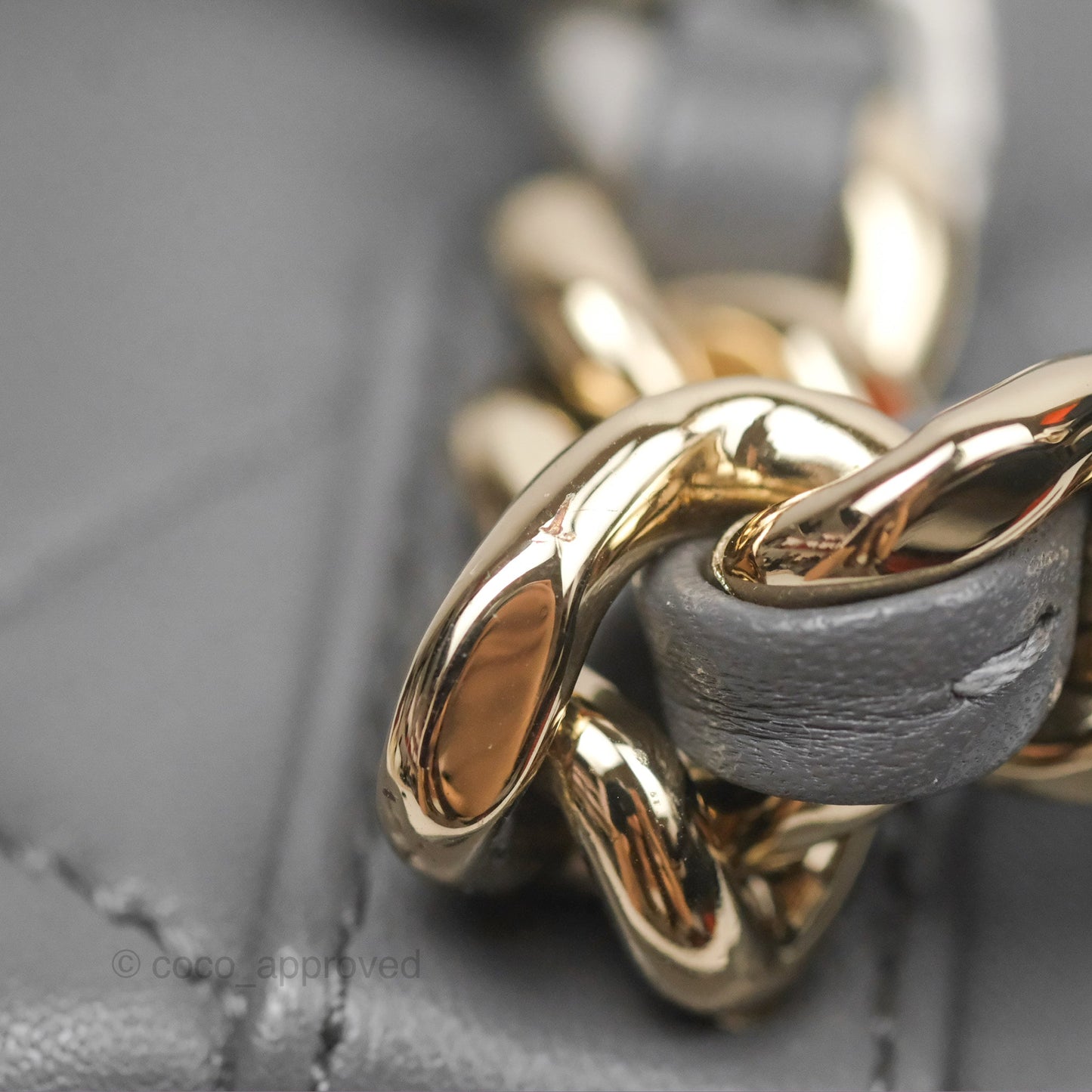 Chanel 19 Small Dark Grey Mixed Hardware