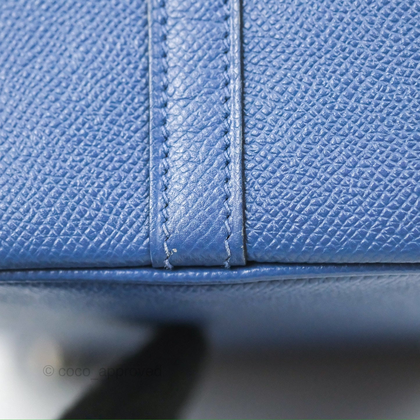 Hermès Tressage De Cuir Picotin Lock 18 Bleu Encre/Brique/Black Epsom Palladium Hardware