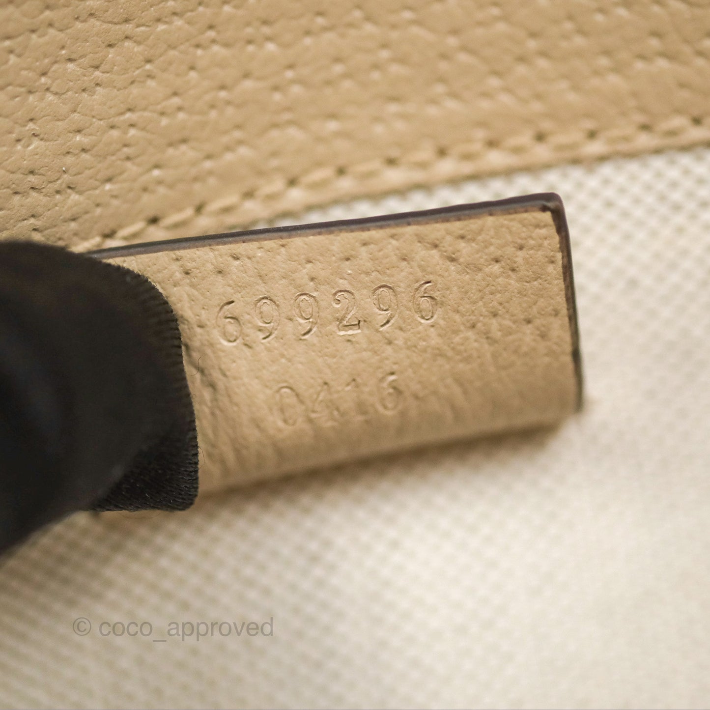 Gucci Horsebit 1955 Mini Bag Beige/White GG Supreme Canvas