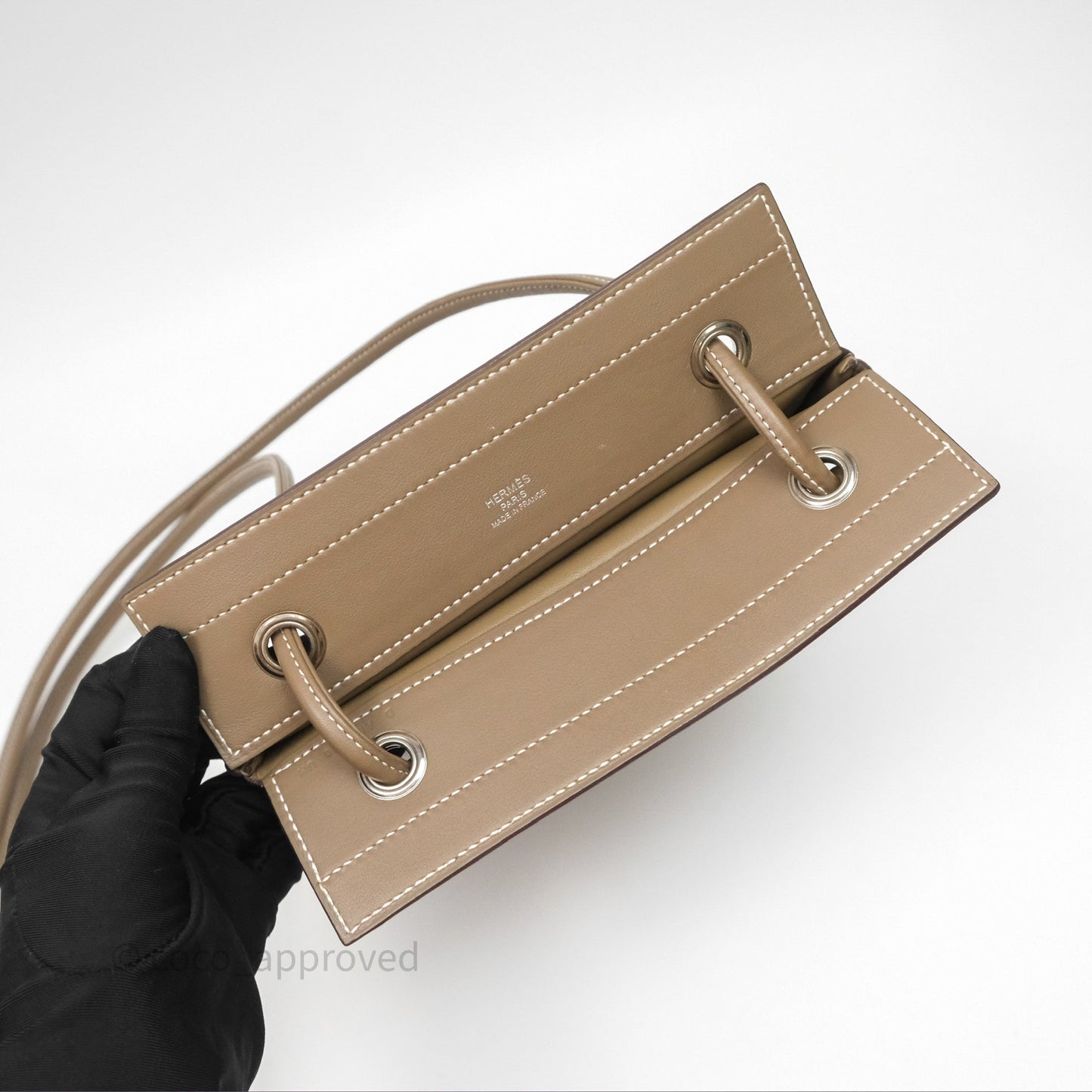 Hermès Mini Aline Bag Etoupe 18 Swift