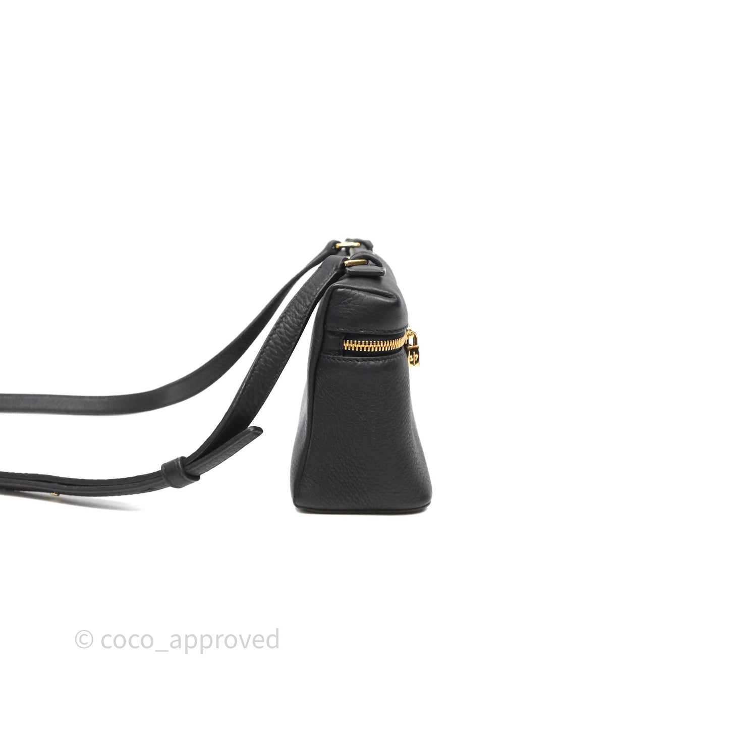 Loro Piana Extra Pocket L19 Black Grained Calfskin