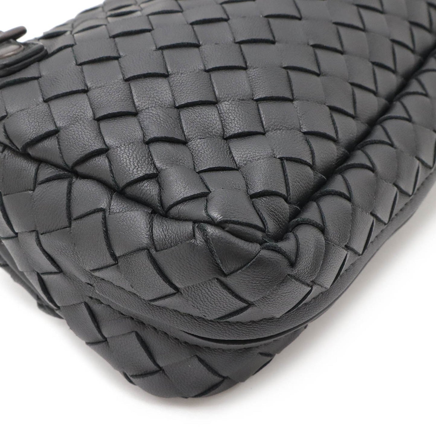Luxury Bottega Veneta  Leather Pochette Pouch Shoulder Bag ()
