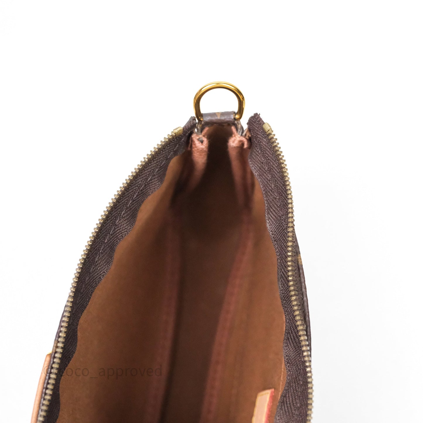 Louis Vuitton Multi Pochette Accessories Khaki Monogram Canvas