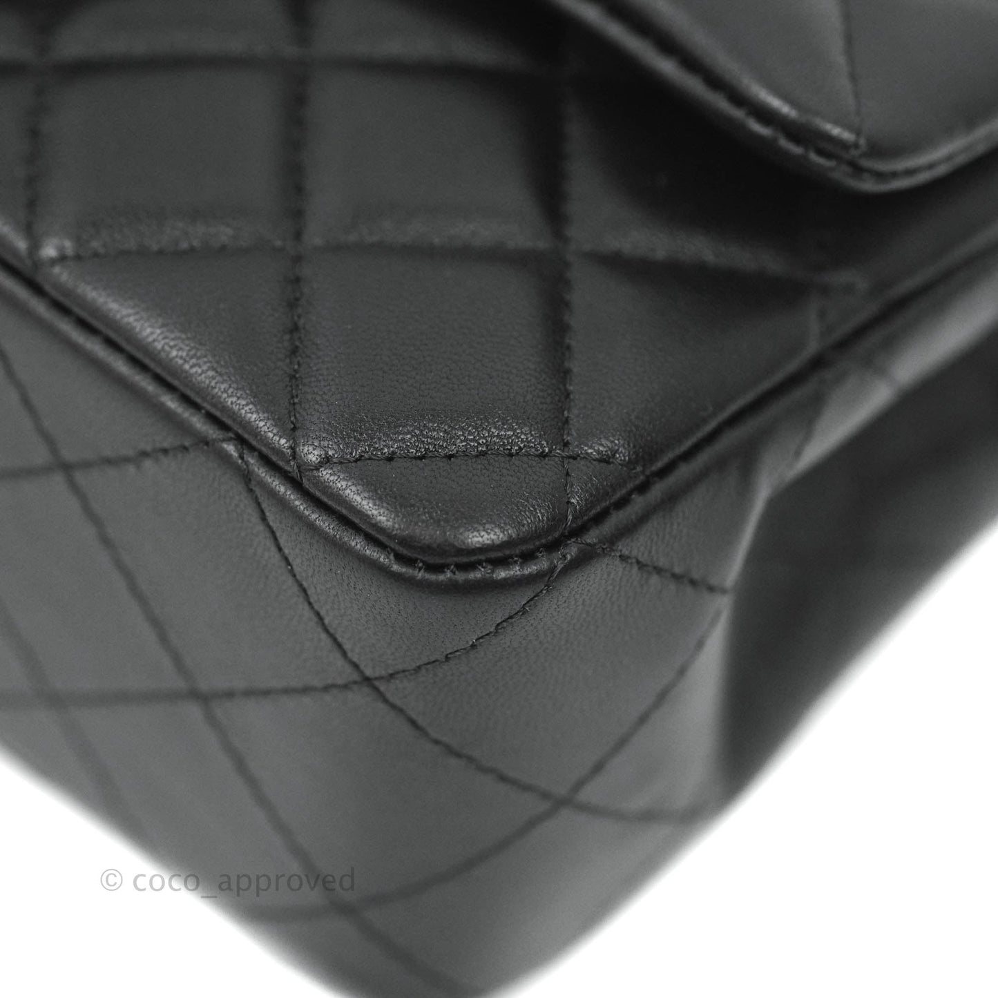Chanel Quilted Mini Rectangular So Black Lambskin