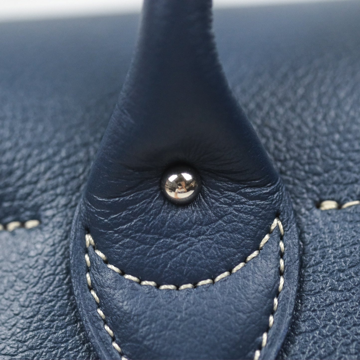 Goyard Mini Alpin Backpack Navy Blue Goyardine Calfskin