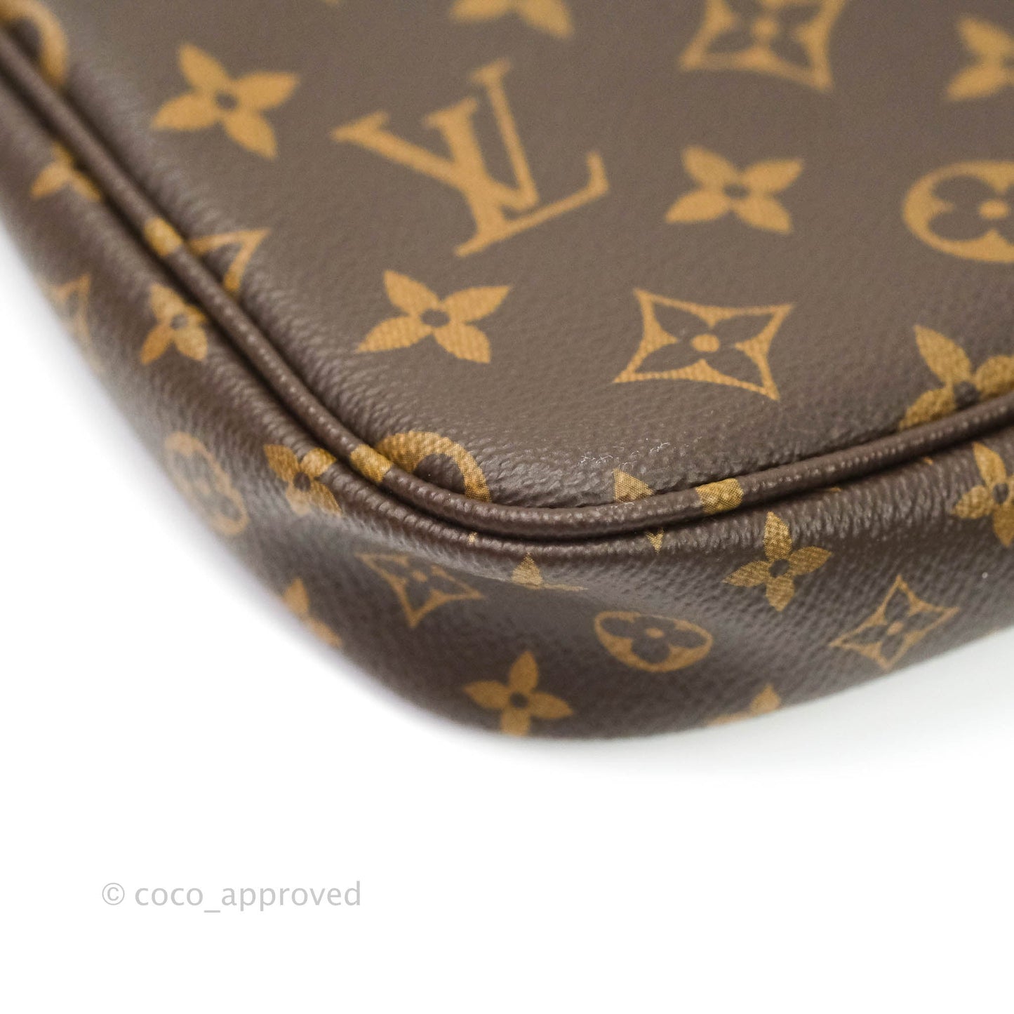 Louis Vuitton Multi Pochette Accessories Khaki Monogram Canvas