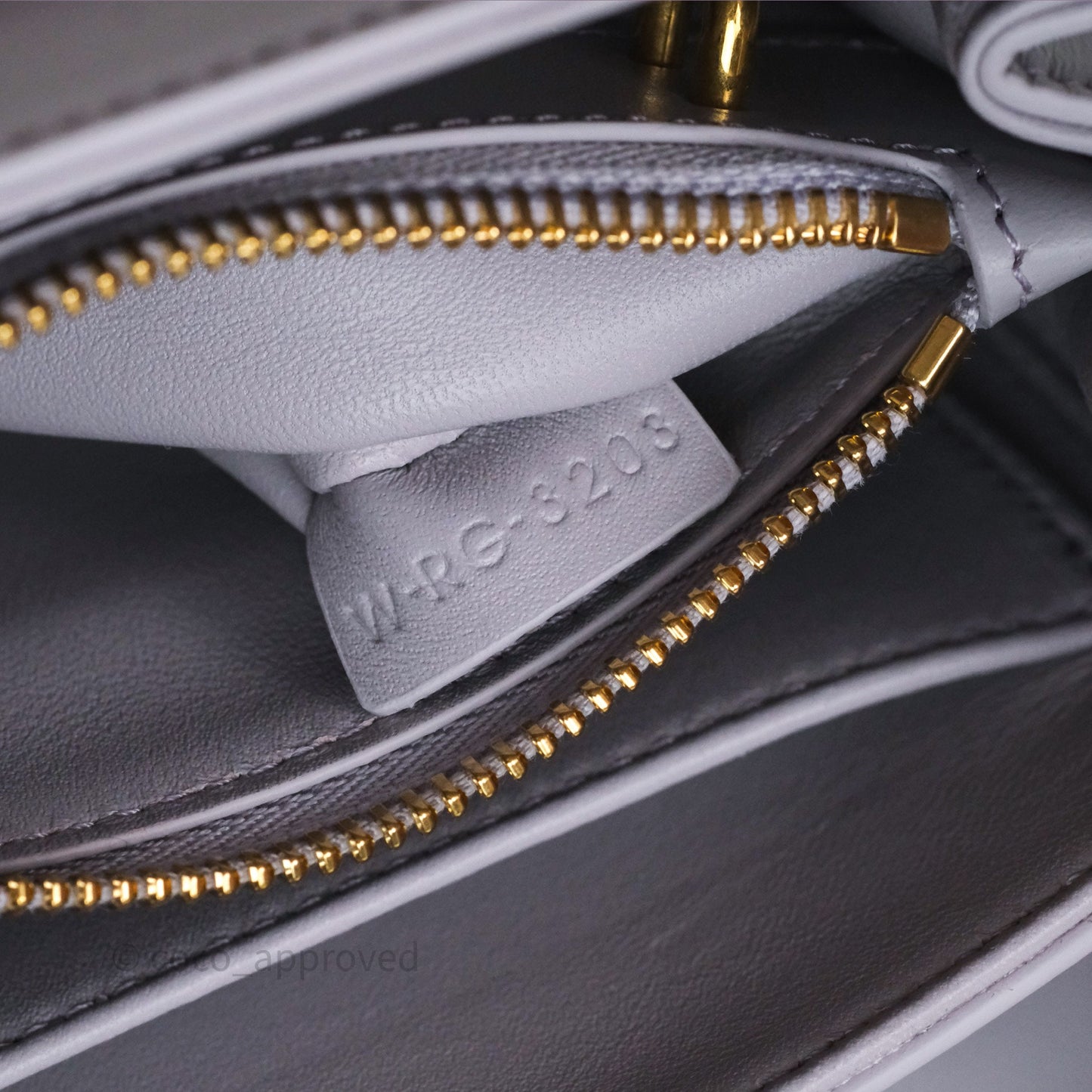 Celine Mini 16 Bag in Satinated Calfskin Light Lilac