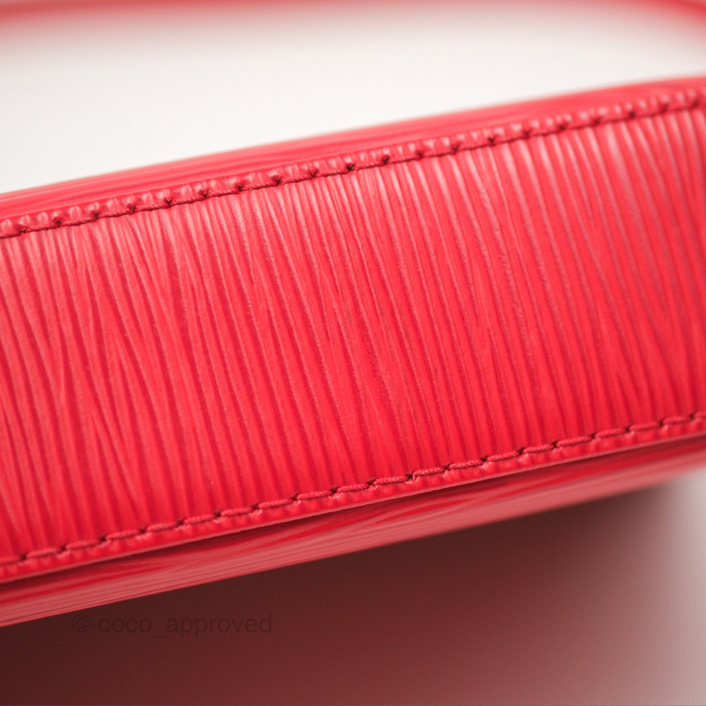 Louis Vuitton Epi Pochette Accessories NM Red