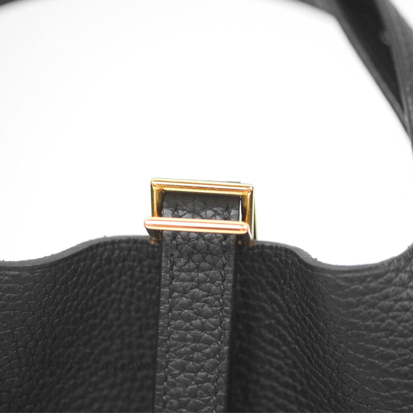 Hermès Picotin Lock 18 Black Noir 89 Taurillon Clemence Gold Hardware