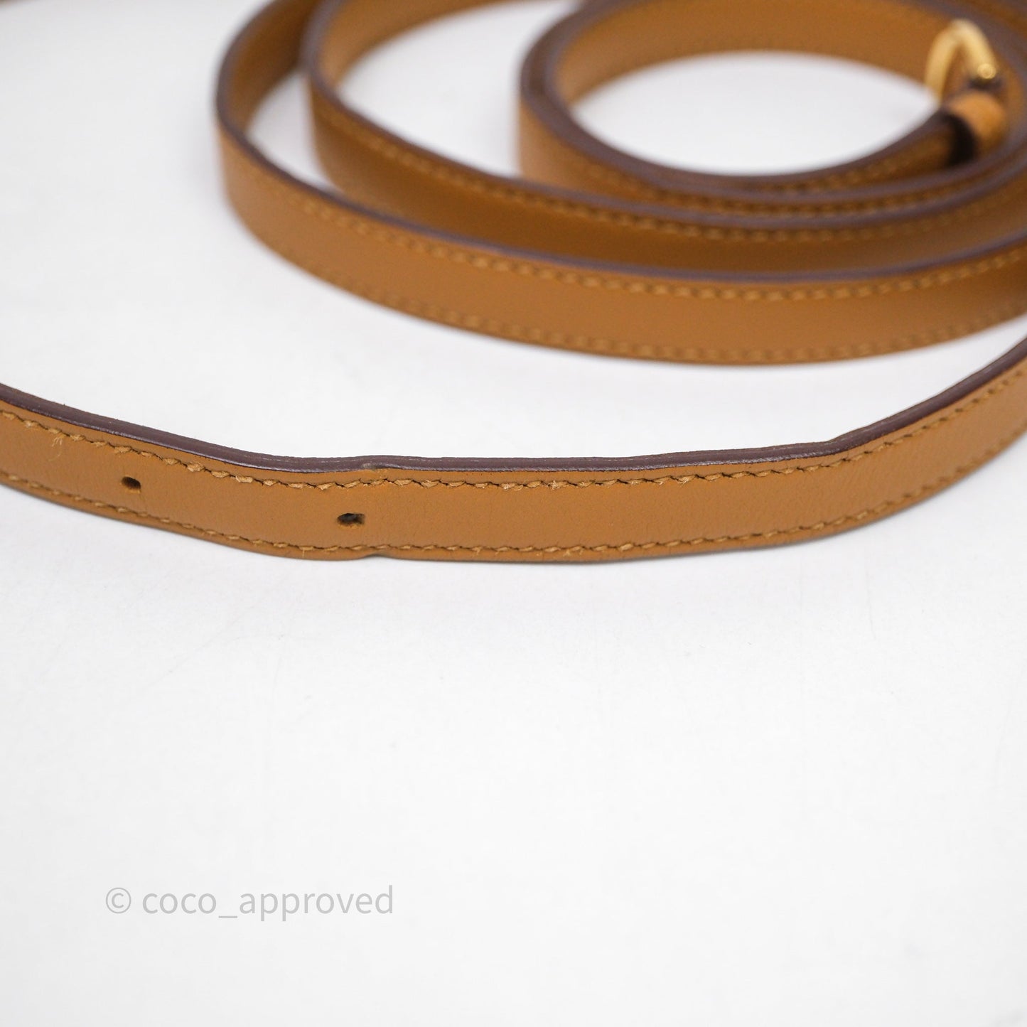 Hermès 24/24 21 Mini Caramel/Sesame/Rouge Sellier Gold Hardware