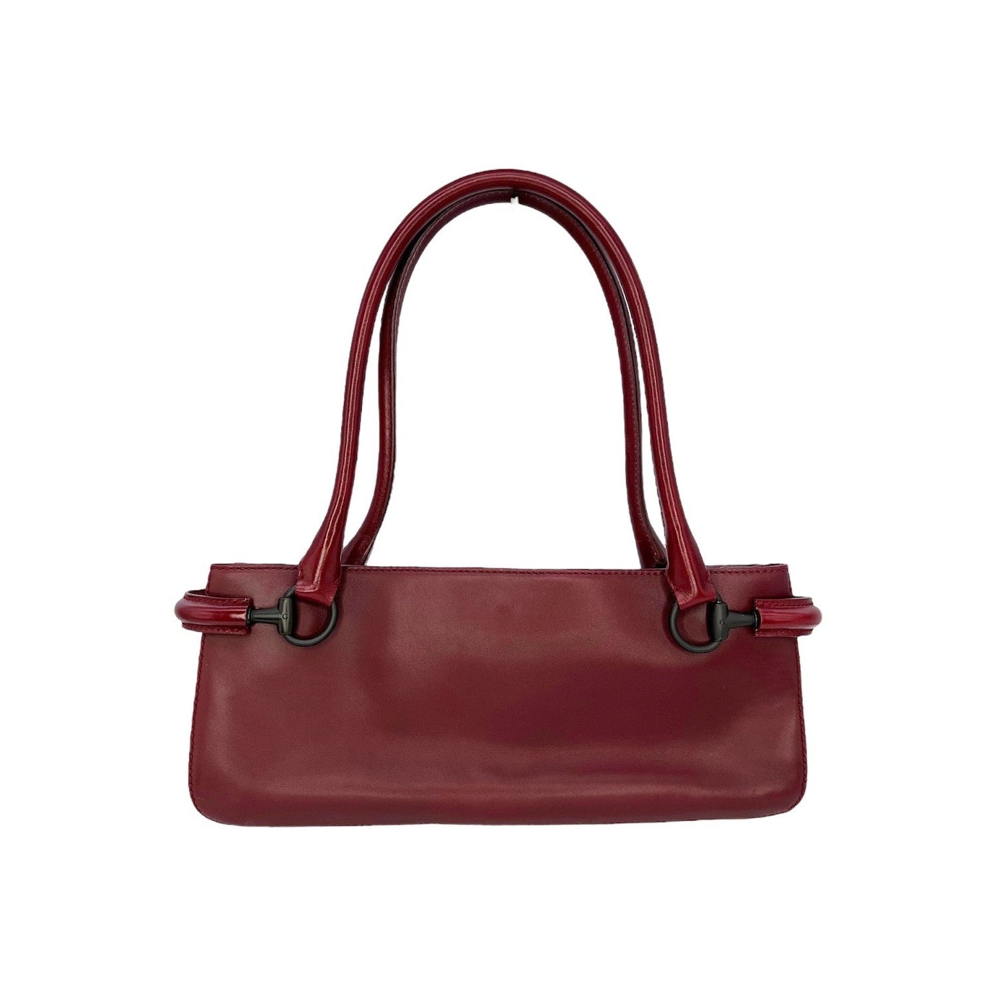 Luxury Gucci Baguette Leather Shoulder Bag