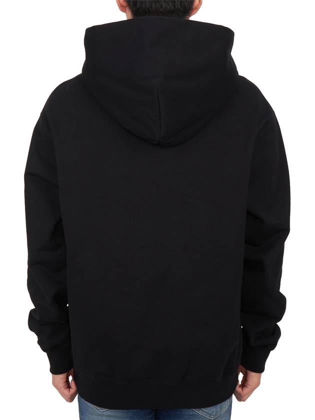 Luxury Gucci Trending 2025 Interlocking G Shadow Print Cotton Jersey Hoodie Black