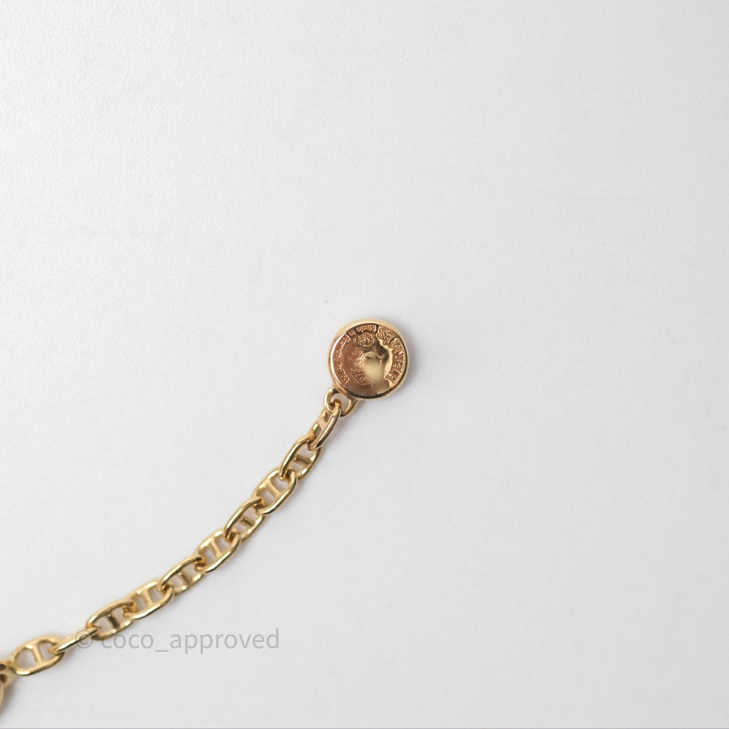 Hermès Farandole Drop Earrings 18K Rose Gold Diamond TPM