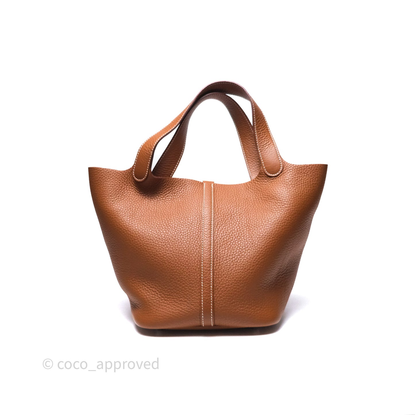 Hermès Picotin 22 Gold 37 Clemence Palladium Hardware