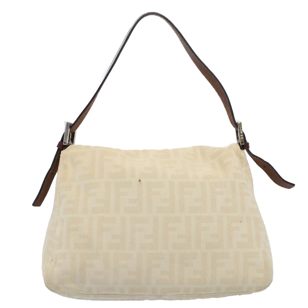 Luxury FendiMamma Baguette Shoulder Bag Beige52740