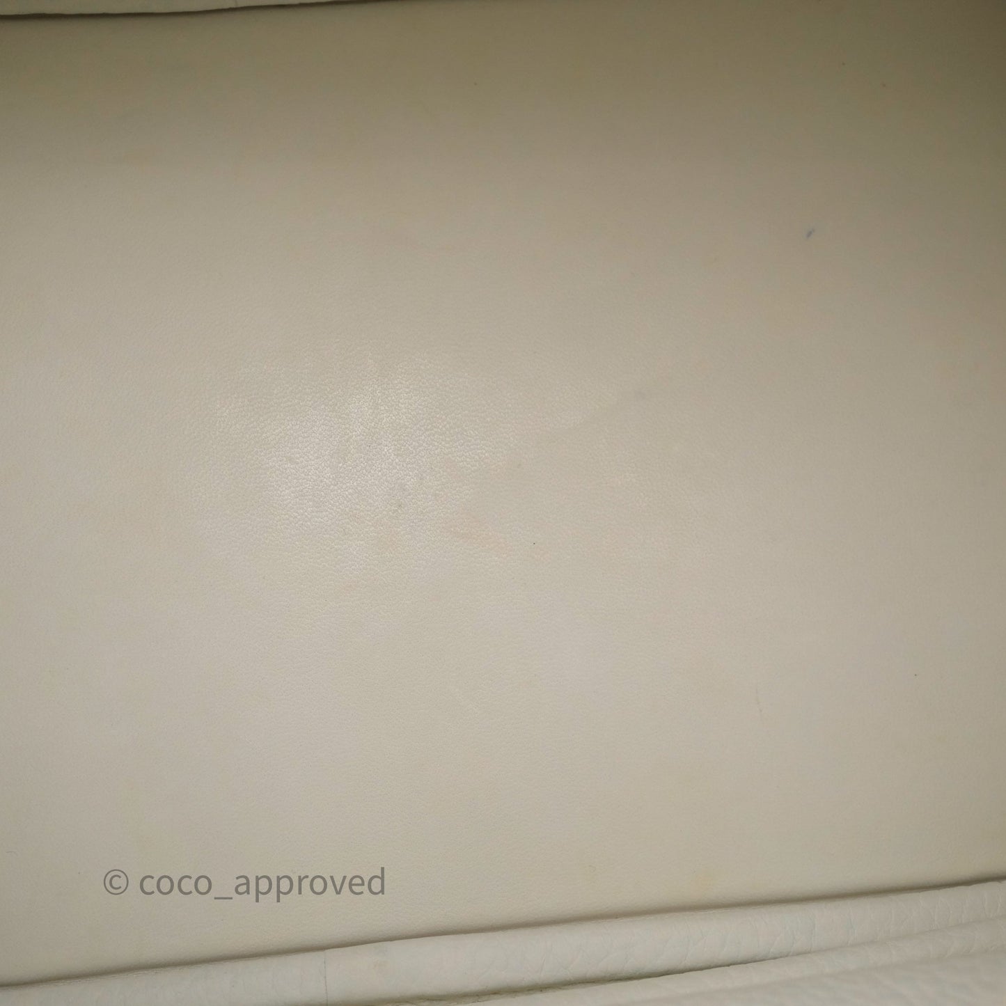 Hermès Lindy 30 White Clemence Palladium Hardware