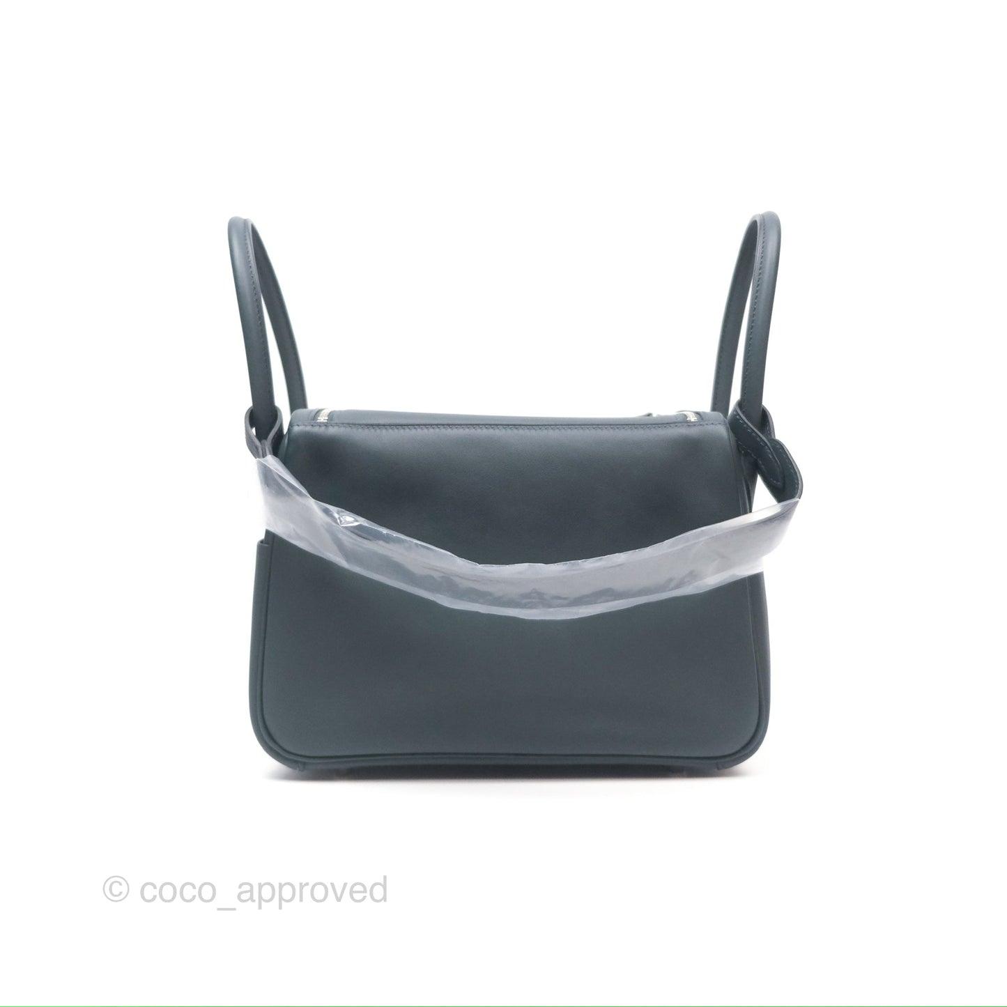 Hermès Lindy 26 Vert Rousseau/ Malachite Swift Palladium Hardware