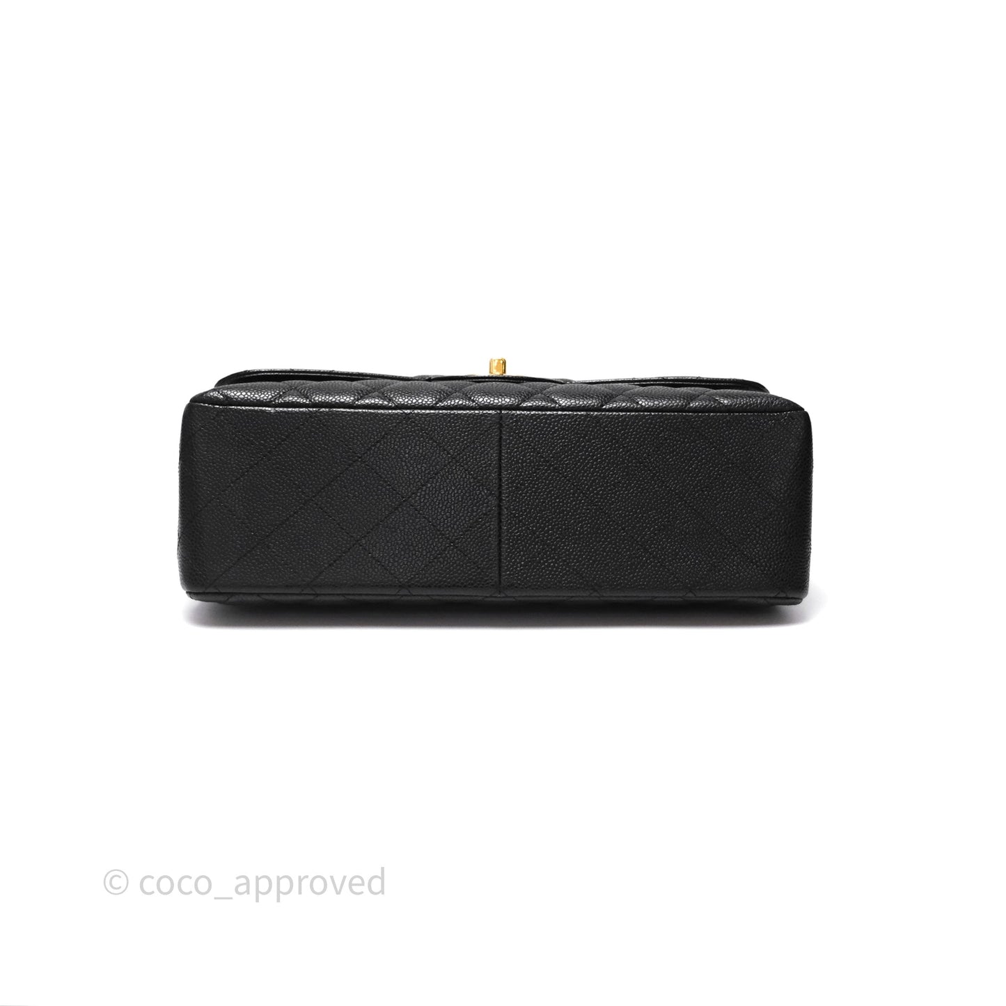 Chanel Jumbo Double Flap Black Caviar Gold Hardware⁣⁣