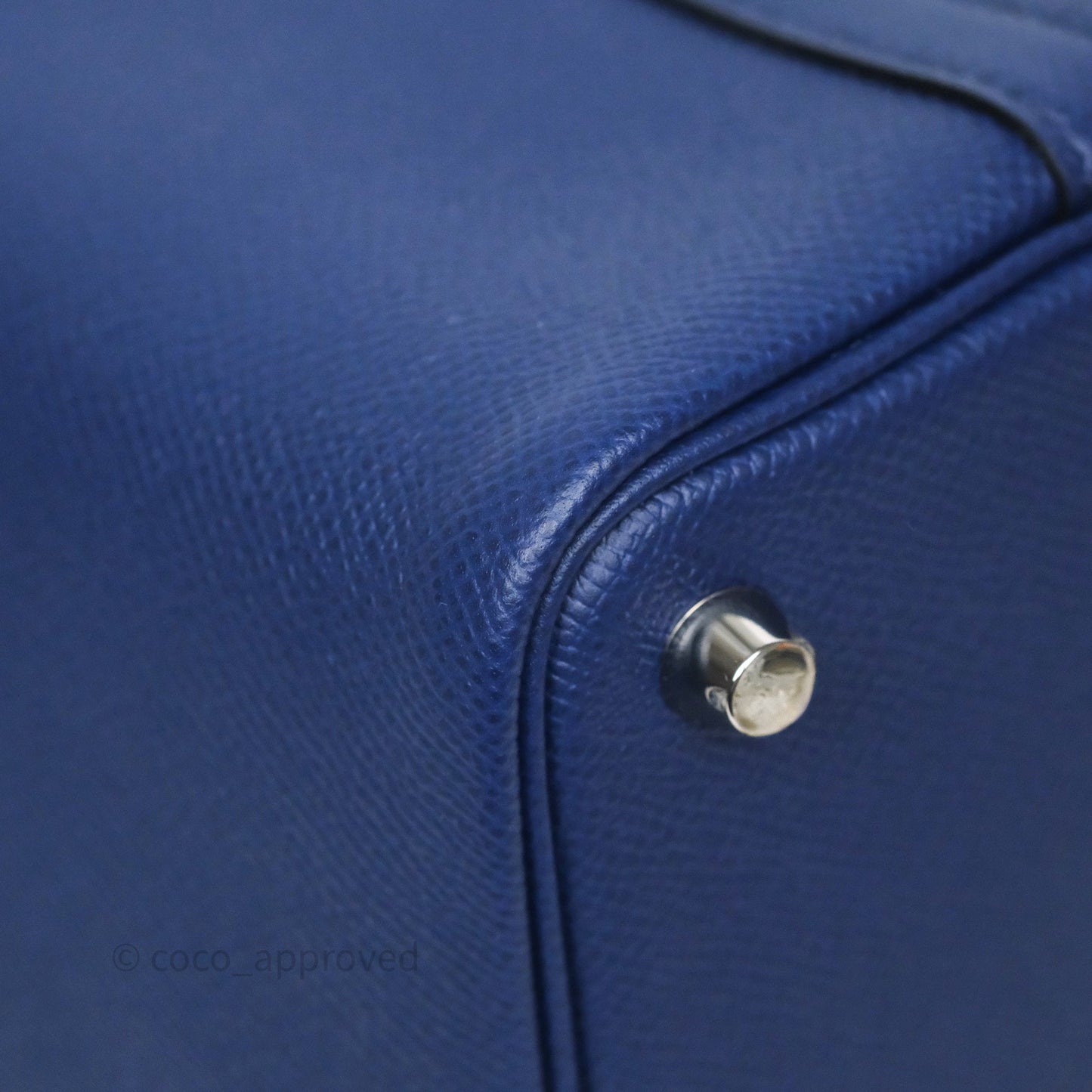 Hermès Tressage De Cuir Picotin Lock 18 Bleu Encre/Brique/Black Epsom