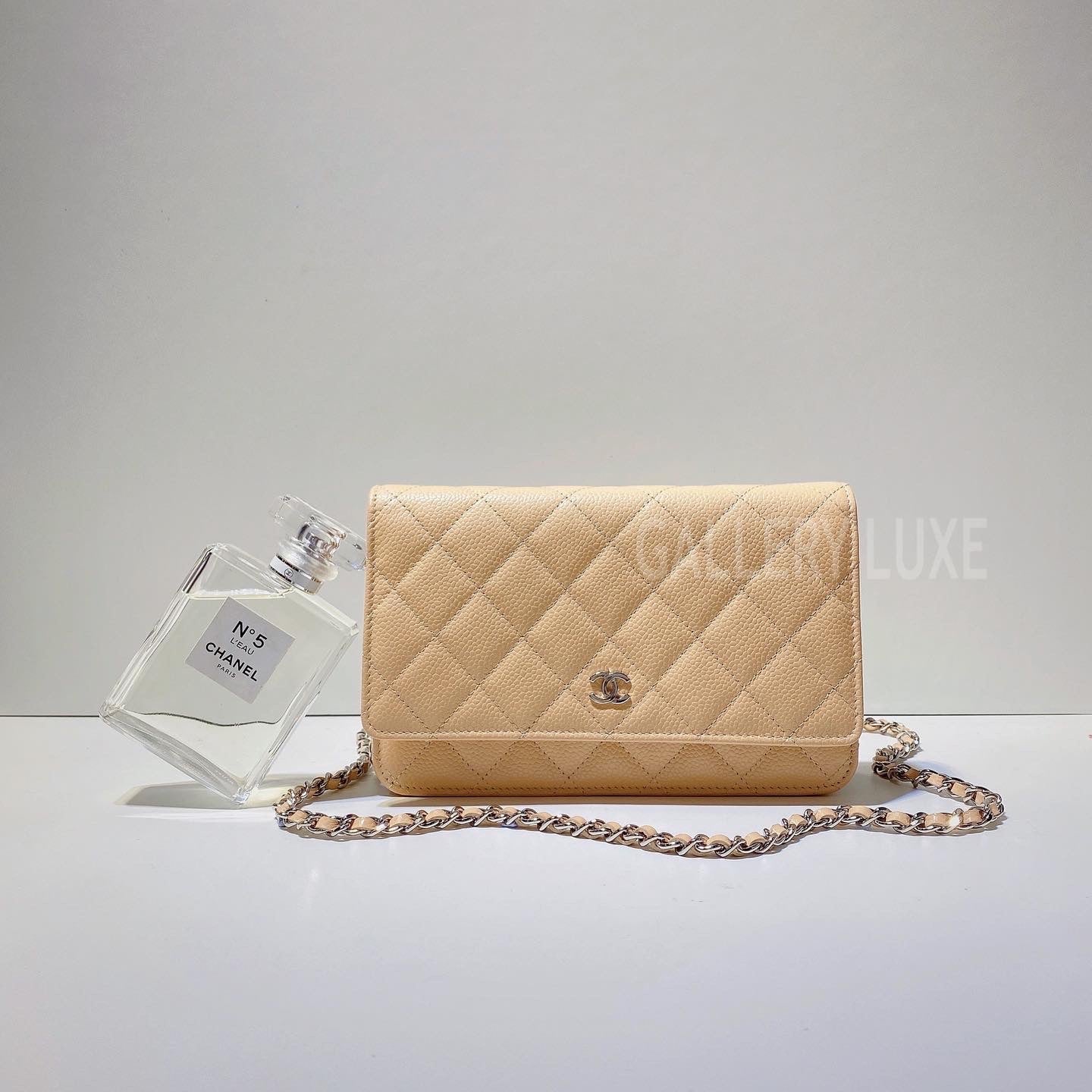 No.3146-Chanel Caviar Timeless Classic Wallet On Chain (Brand New / 全新)