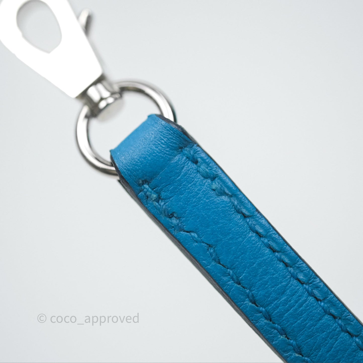 Hermès Bolide Mini 1923 Bleu Frida 0F/ Rose Mexico 0D Evercolor Palladium Hardware