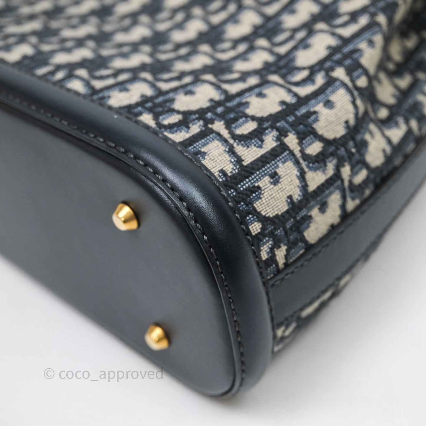 Christian Dior Medium O C'est Dior Bucket Bag Blue Dior Oblique Jacquard