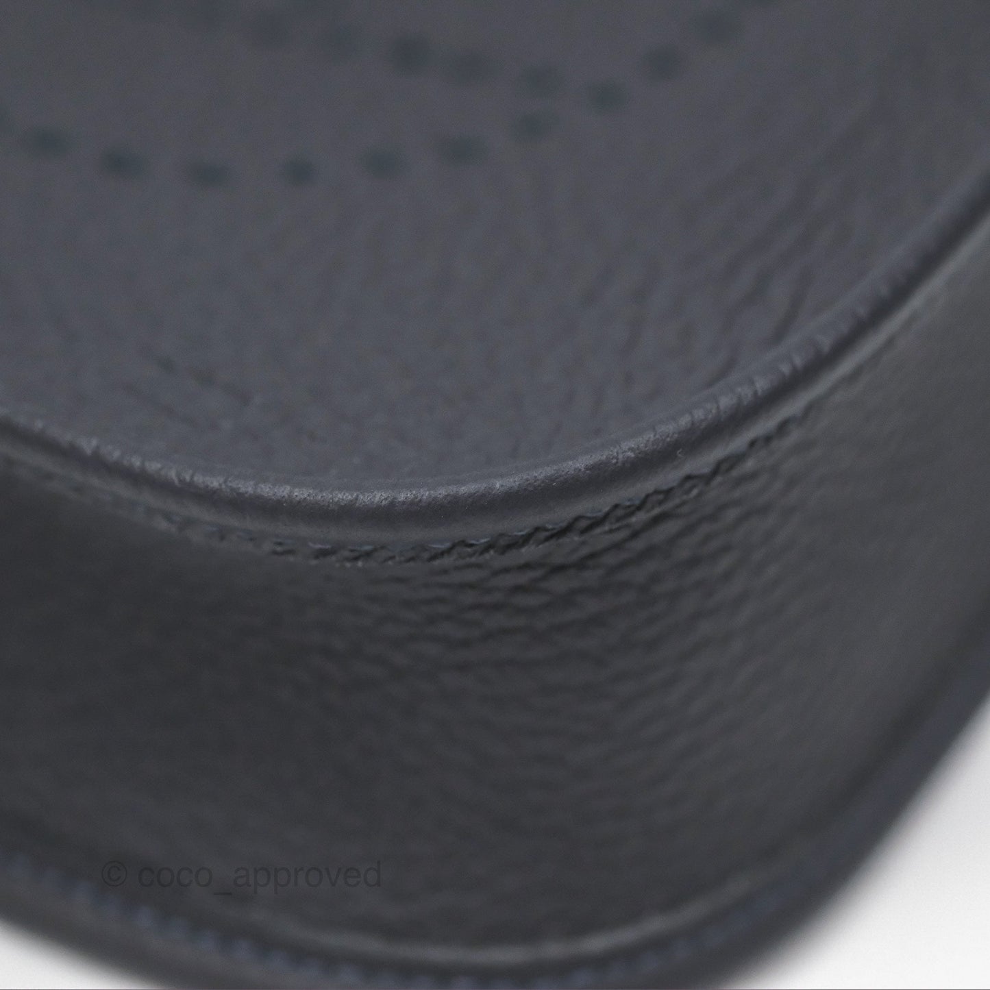Hermès Mini Evelyne 16 Caban 3Y Clemence Palladium Hardware