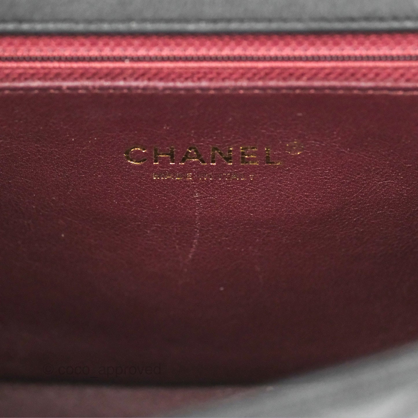 Chanel Quilted Medium CC Filigree Flap Black Caviar