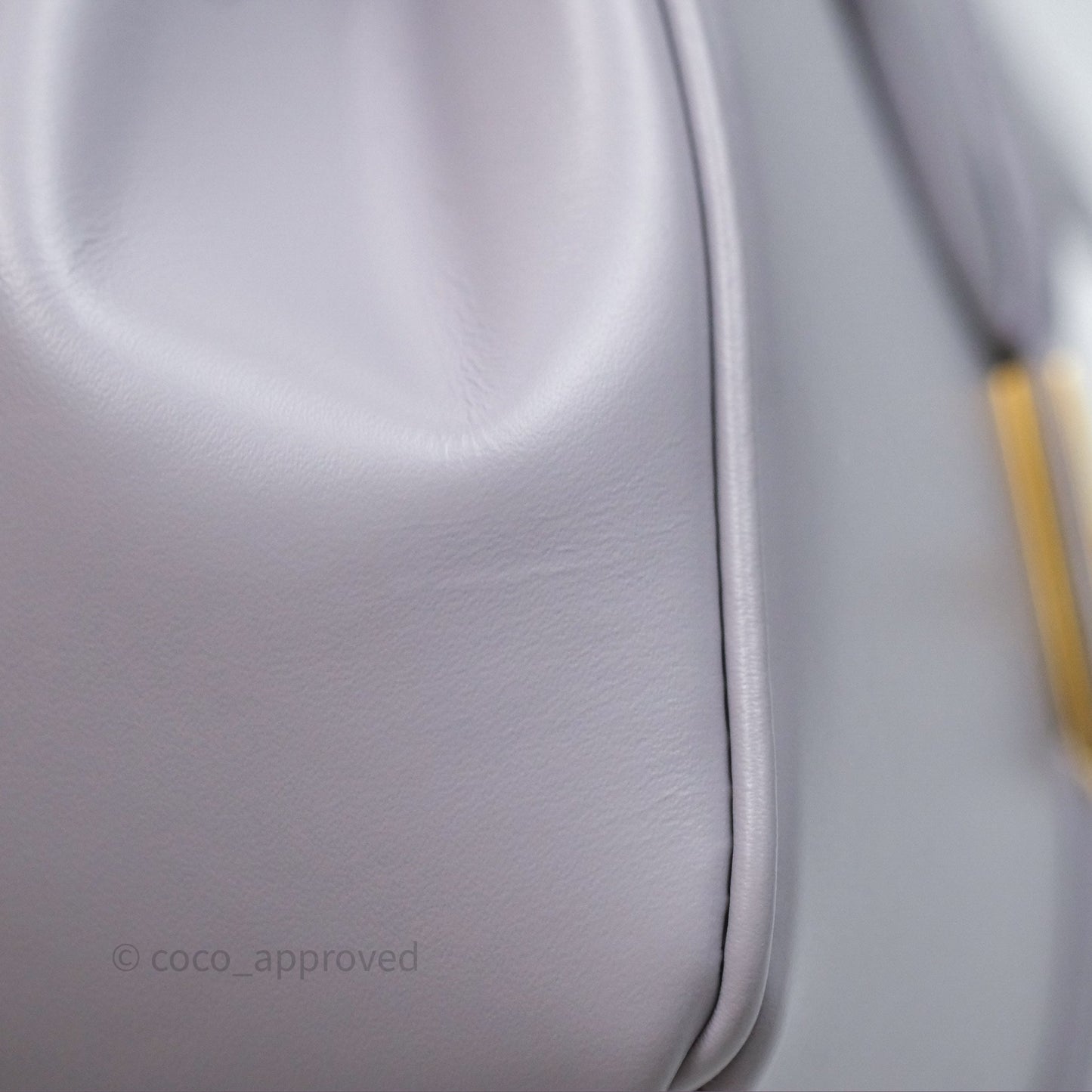 Celine Mini 16 Bag in Satinated Calfskin Light Lilac