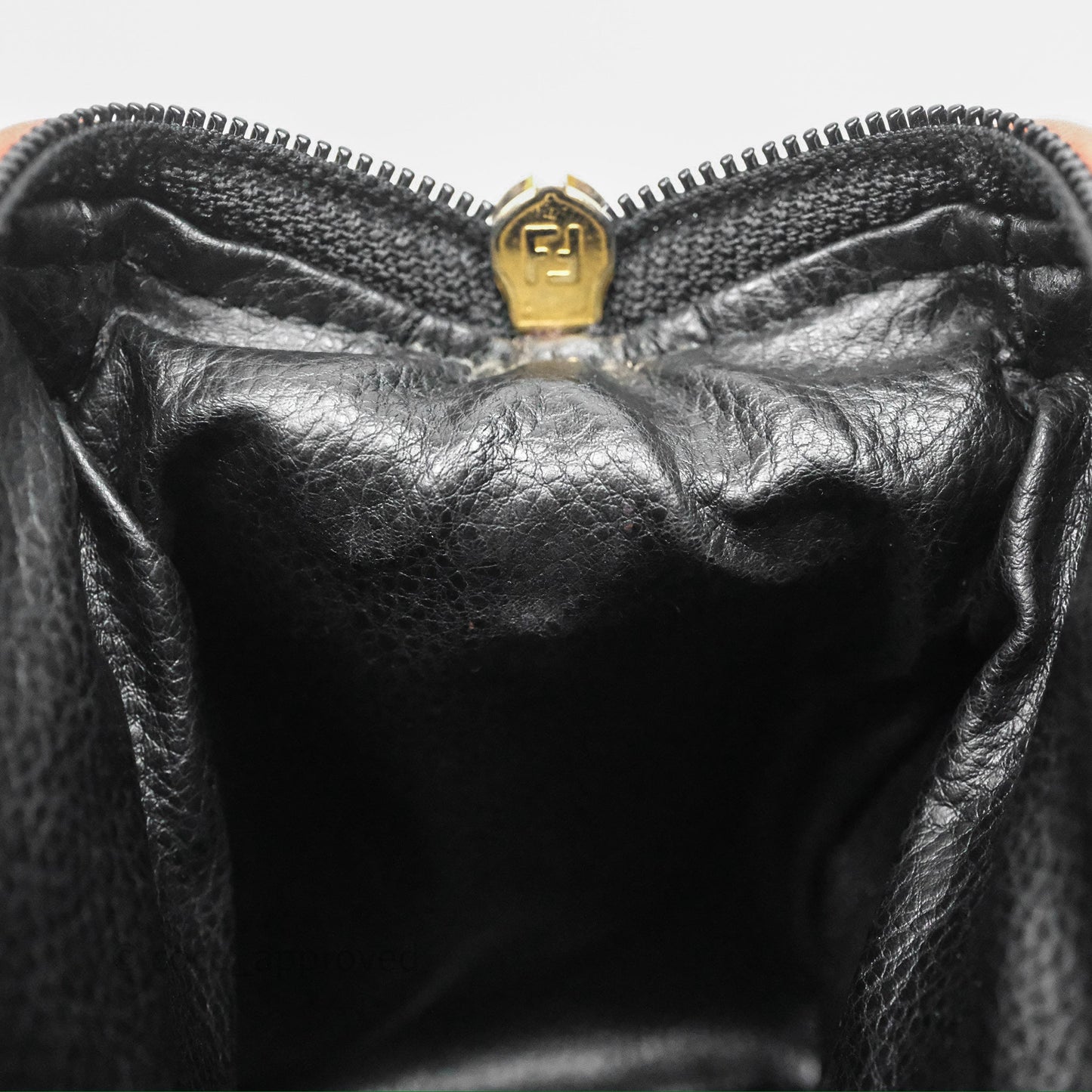 Fendi Mini Vintage Striped Boston Bag