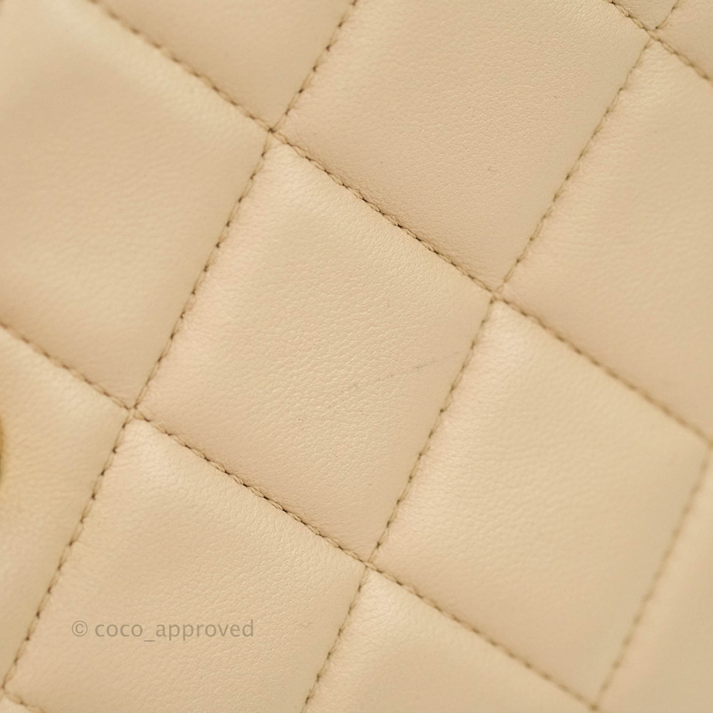 Chanel Trendy CC Small Light Beige Lambskin Gold Hardware