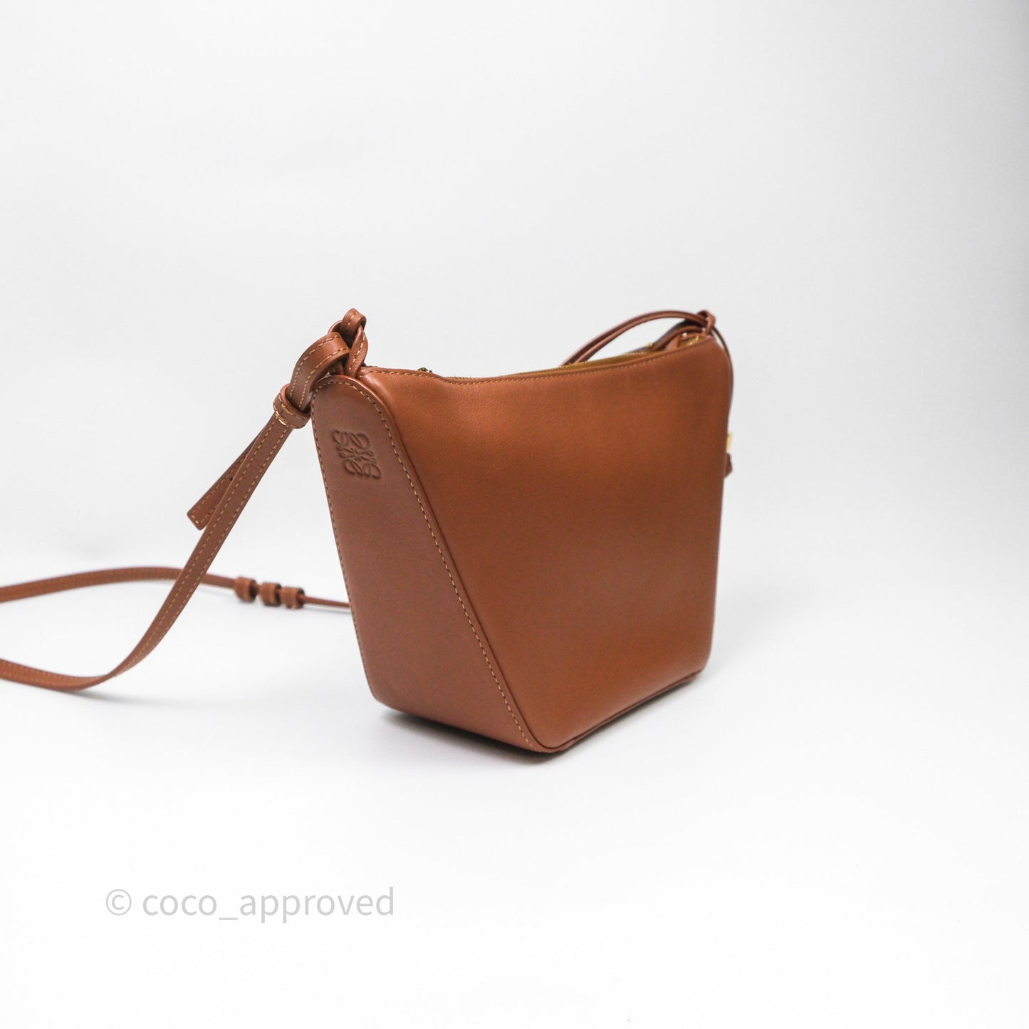 Loewe Mini Hammock Shoulder Bag Brown