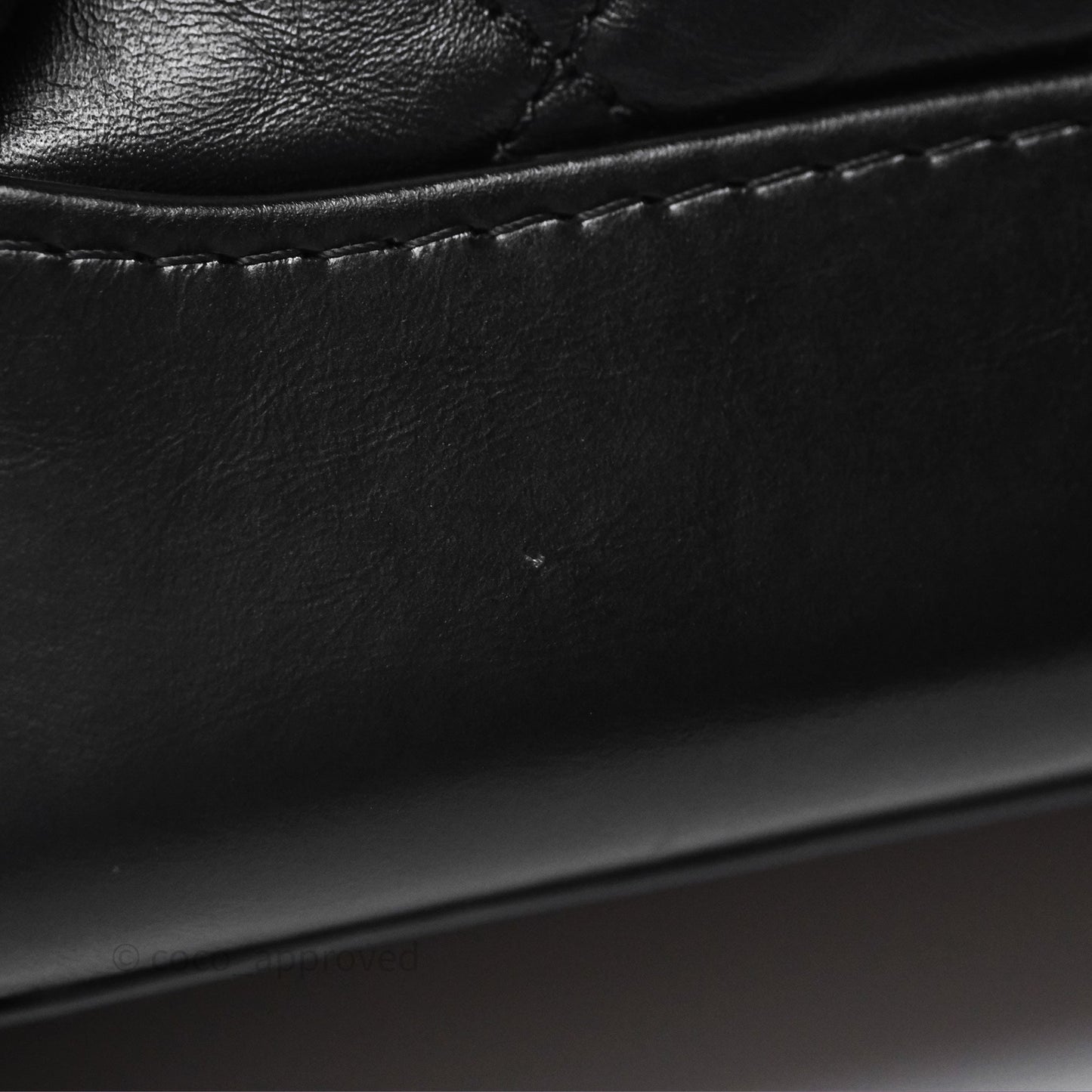 Chanel Small Gabrielle Hobo Quilted Black Aged Calfskin