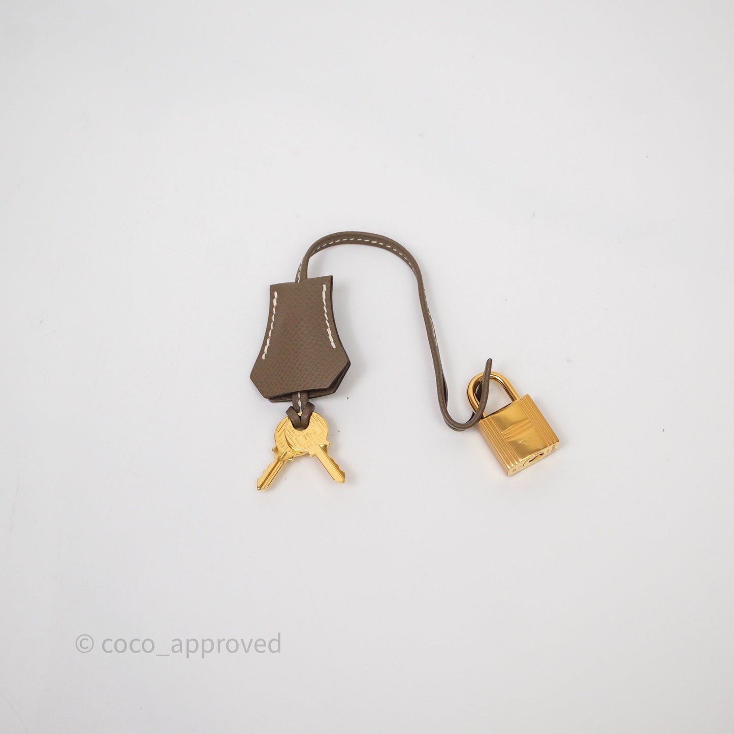 Hermès Kelly 28 Etoupe Epsom Gold Hardware