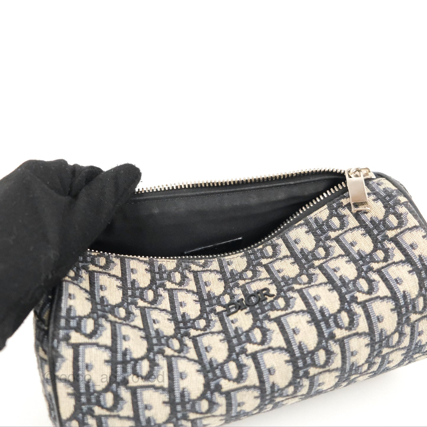 Dior Men's Roller Messenger Bag Oblique Jacquard