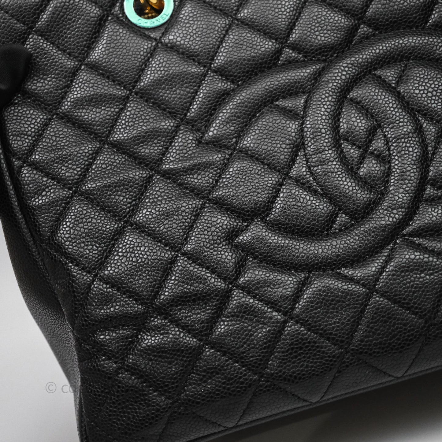 Chanel GST Black Caviar Gold Hardware
