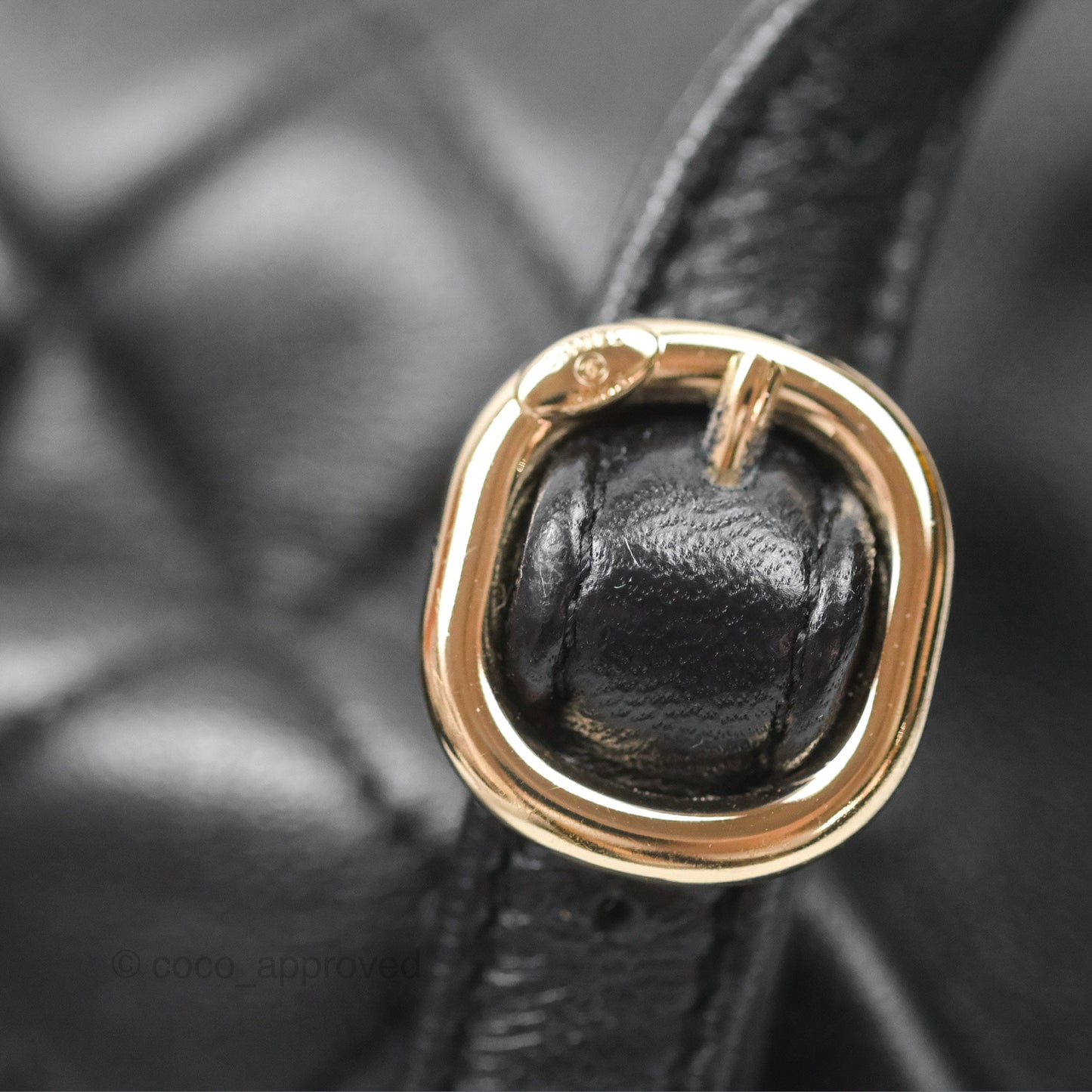 Chanel Quilted Small Duma Drawstring Backpack Black Lambskin