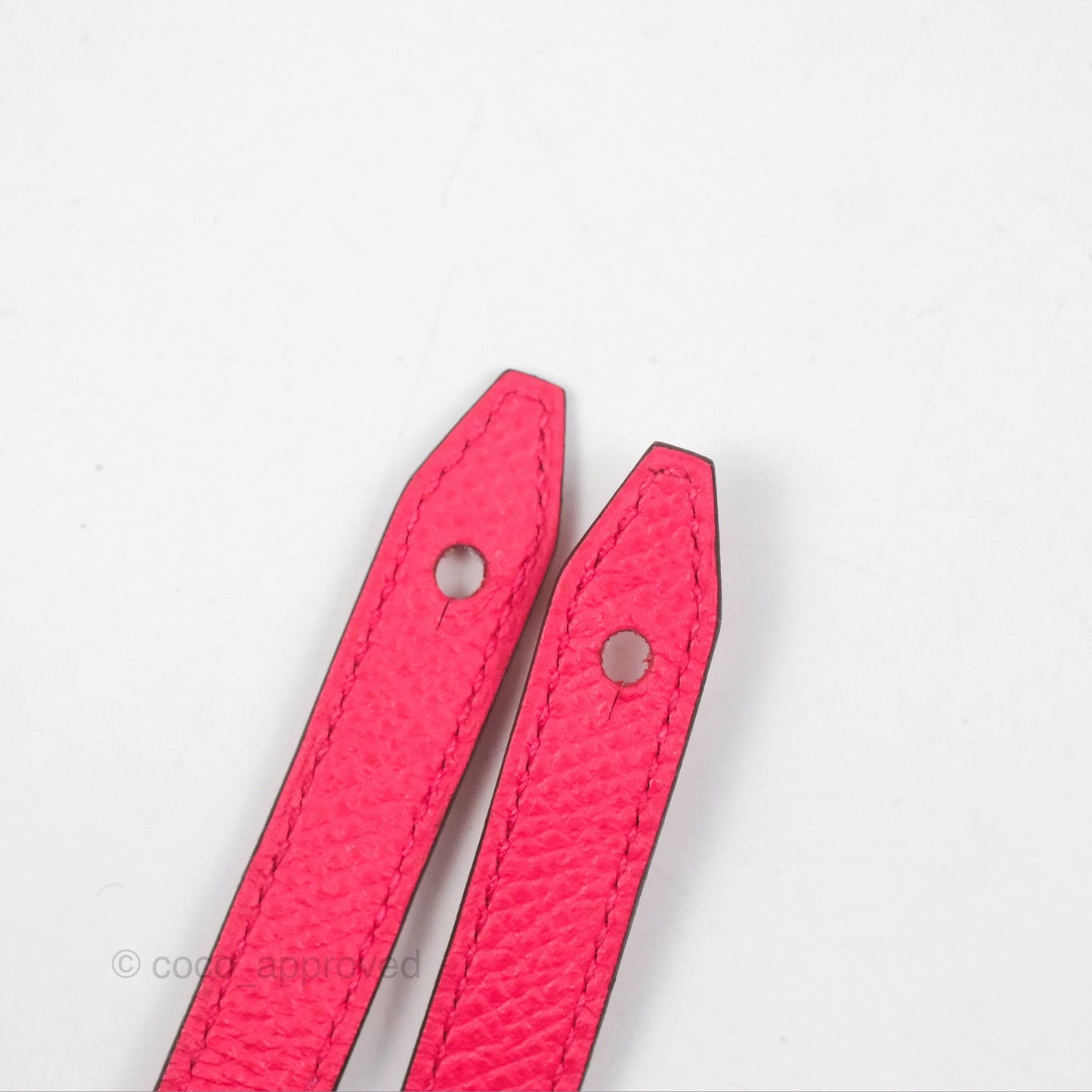 Hermès Clic 16 Wallet On Chain Rose Extreme Epsom Palladium Hardware