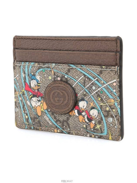 Luxury Gucci Trending 2025 XDisney Donald Duck Card Wallet 651935