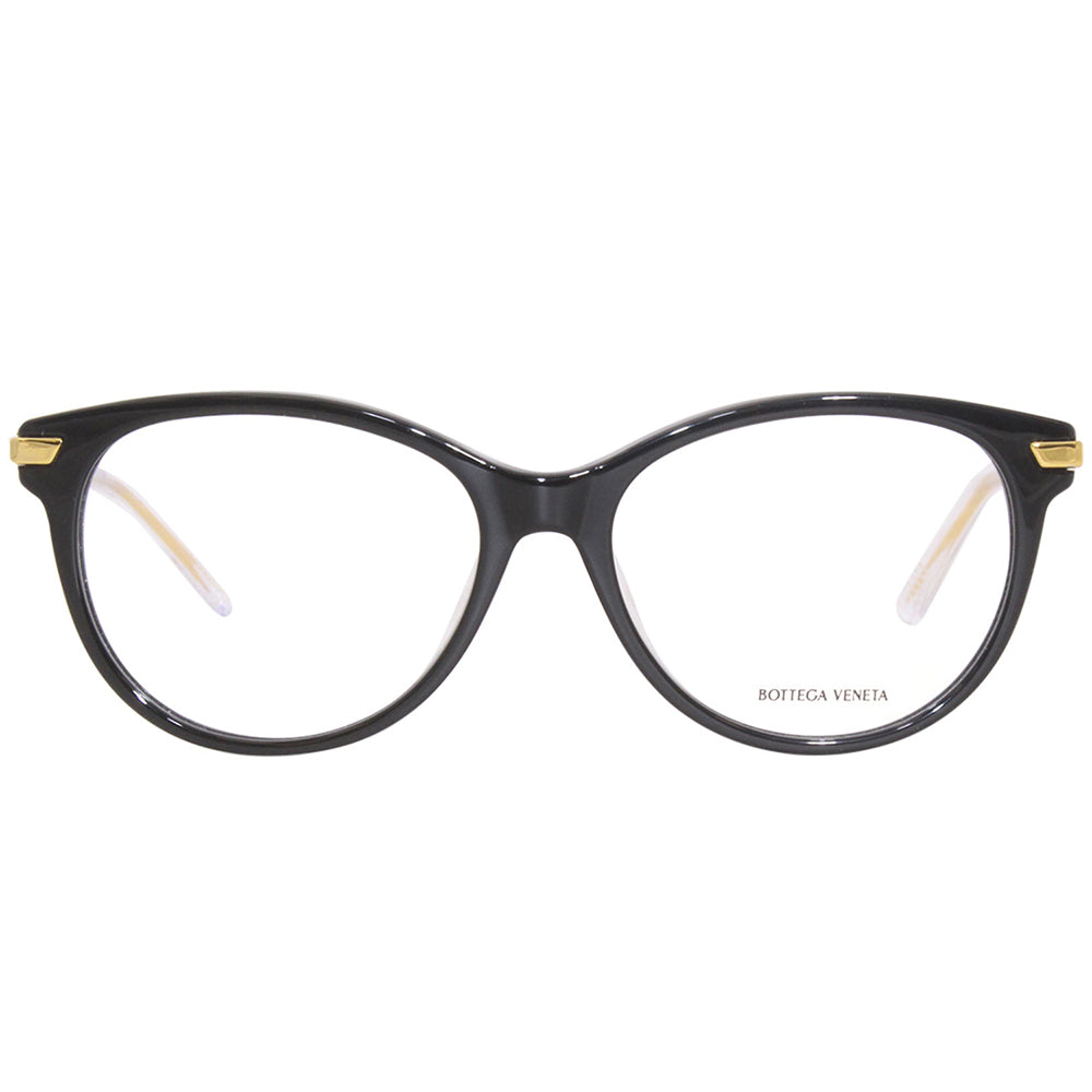 Luxury Bottega Veneta  BV 1039O 001 53mm Womens Cat-Eye Eyeglasses 53mm