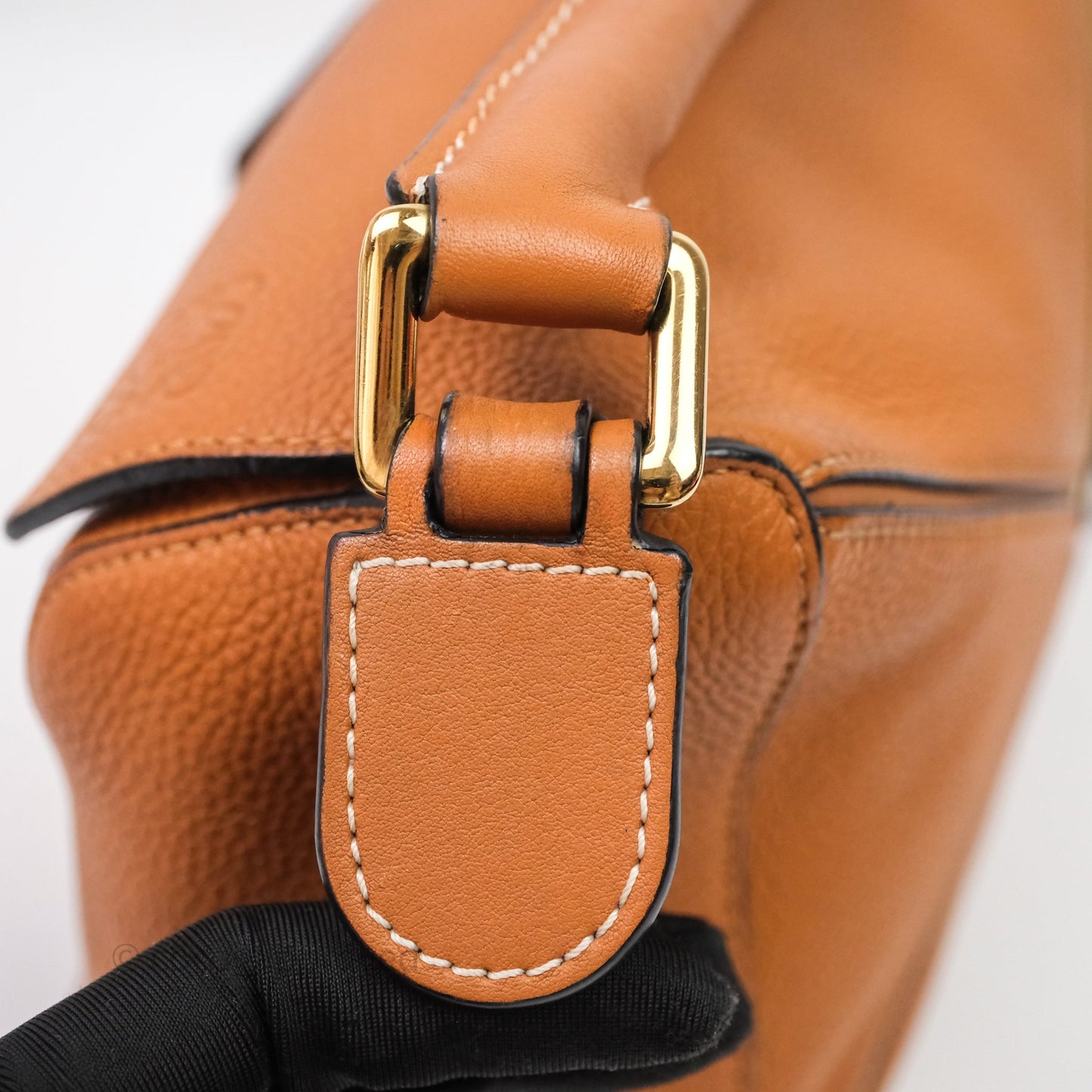 Loewe Small Puzzle Bag Tan Calfskin